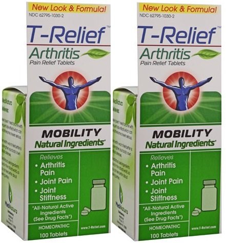 T-Relief Arthritis Tablets, 100 Tablets (100 tab x 2)