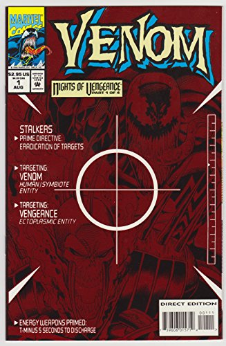 Venom - Nights of Vengeance #1-4 Complete Limited Series (Marvel Comics 1994 - 4 Comics)