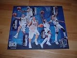Dallas Mavericks-Full Color, 10 3/4" x 12 1/4" Poster featuring Starting Five of:Dirk Nowitzki, Doug Christie, Josh Howard, Jason Terry & Erick Dampier