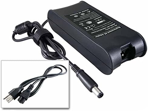 Safewatts AC Adapter Charger, Dell PA-12 and TR82J Replacement for Vostro Latitude Inspiron Precision XPS Series Laptop 19.5V - 65W.