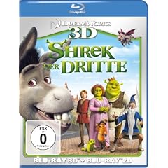 Shrek 3 - Shrek der Dritte  (3D Blu-ray + Blu-ray)