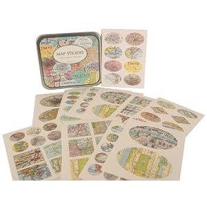 travel lombardy map stickers