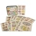 Map Stickers stickers Tin Cavallini 24-26 sheets 100+ stickers