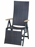 Siena Garden GFA-COC-001447 Calmar II Relax Teak FSC Pure Armlehnen bi-color braun