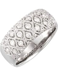 1/2 ct tw Diamond Ring in 14k White Gold - Size 7