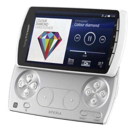 Sony Ericsson Xperia PLAY Smartphone (10,1 cm (4 Zoll) Touchscreen, 5 MP Kamera, Android OS 2.3, inkl. 7 vorinstallierten Spielen) weiß
