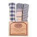 Apparel : French Country Homespun Blue or Red Boxed set of 3 kitchen tea dish towels