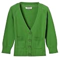 Girls' Cherokee&reg; Vee Cardigan - Shutter Green