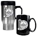 New York Yankees MLB 2009 World Series Champs 16oz Travel Mug & 15ozCeramic Mug Set