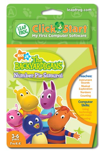 Leapfrog Clickstart Educational Software: Backyardigans: Number Pie Samurai