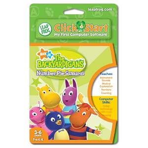 Leapfrog Clickstart Educational Software: Backyardigans: Number Pie Samurai by LeapFrog