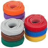 RIP-TIE リップタイライト 12.7X152.4mm 虹 10本巻Ｘ10（100本） Y-06-XRL-RW