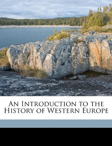 Textbook - An Introduction to the History of Western Europe