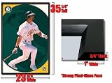 Framed Eric Chavez Oakland A S Athletics Poster Fr3214