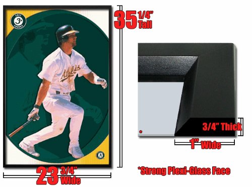 Framed Eric Chavez Oakland A S Athletics Poster Fr3214