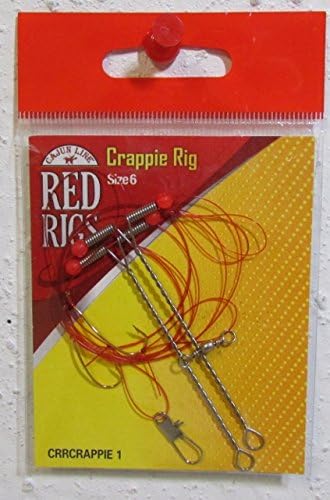 Cajun Line Red Rigs Crappie Fishing Rig