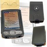 IMOOVE - Etui Housse Flip en Cuir pour PALM Tungsten T5 / TX + Clip ceinture amovible