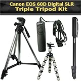 Canon EOS 60D Digital SLR Tripod Kit Inc