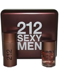 212 Sexy Men Eau-De-Toilette Spray, After Shave Lotion by Carolina Herrera, 2 Count
