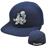 NFL Mitchell Ness Throwback Logo Hat Cap Fitted Dallas Cowboys TK42 Wool 7 5/8