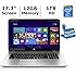 HP ENVY TouchSmart 17-j140us Notebook PC - Intel Core i7-4710MQ 2.5GHz 12GB 1TB DVDRW Windows 8.1 (Certified Refurbished)
