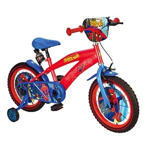Trace Sport - SPI1615 - Vélo et Véhicule pour Enfants - Vélo - 16 pouces - Spiderman Trace Sport - SPI1615 - Vélo et Véhicule pour Enfants - Vélo - 16 pouces - Spiderman