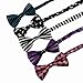 DBF01 Multi-color More Choice Available Great Fashion Bow Ties Set 5in1 By Dan Smith