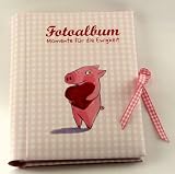 Rosalie und Trüffel: Fotoalbum mit Einschubtaschen für in 10x15 cm, Farbe: zartrosa