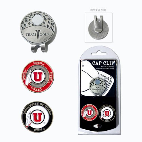 Utah Utes Ball Marker Cap Clip