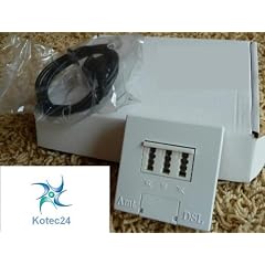 T-DSL Splitter mit TAE Anschlusskabel