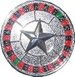 Mens Roulette Table Metal Lucky Collection Belt Buckle Mens Roulette Table Metal Lucky Collection Belt Buckle