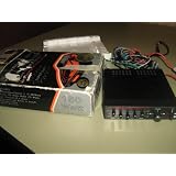 Pyramid Intregrated 150 Amplifier 5 Band Graphic Equalizer Model#SE301-VL Super Slim Tena Phase III (Super Slim Black)