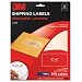 3M Permanent Adhesive Shipping Labels, 2 x 4 Inches, Clear, 250 per Pack (3500-S)