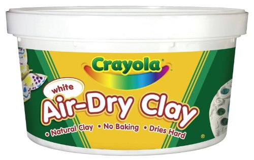 Crayola 57-5001 Air-Dry Clay, 25 lbs., White