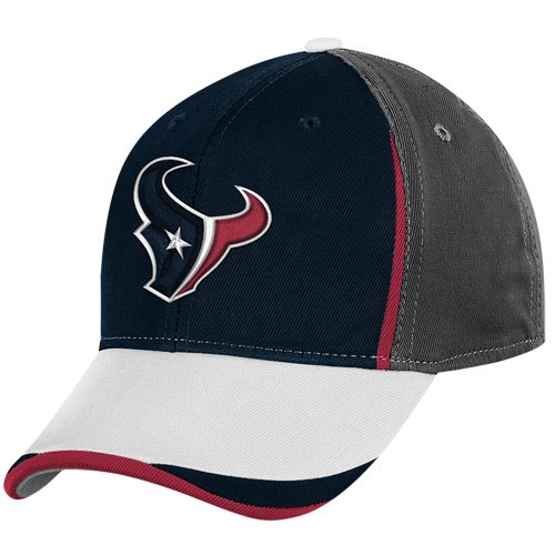 NFL Men's Houston Texans End Zone Structured Flex Hat - Tw85Z (Multi, Large/X-Large)