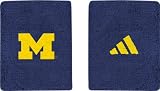 adidas Michigan Wolverines Navy Blue Basic Logo Wristbands
