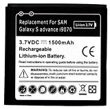 Samsung Galaxy S Advance i9070 Replacement Battery - 1500 mah
