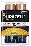 Duracell Coppertop Alkaline D Batteries - 8 ct