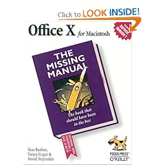 Office X for Macintosh: The Missing Manual