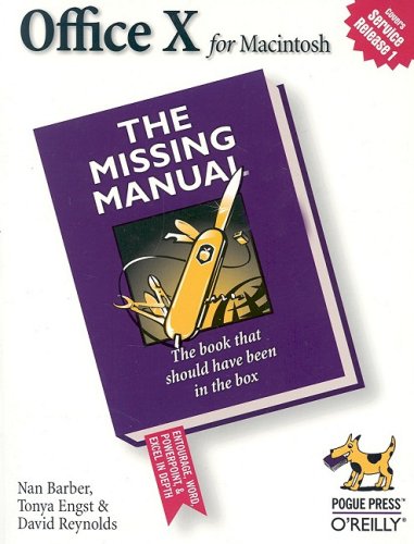 Office X for Macintosh:  The Missing Manual