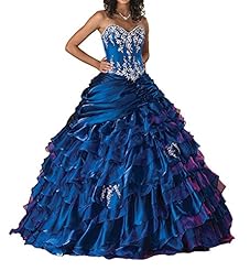  Applique Sweetheart  Ball Gown Quinceanera Dress 