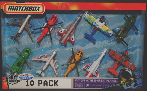 Buy Matchbox Sky Busters 10 Pack Planes Toys R Us Exclusive
