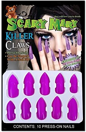 Killer Claws Fake Nails Purple