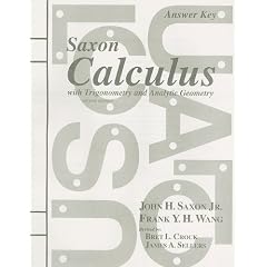 Saxon Calculus with Trigonometry and Analytic Geometry Answer Key