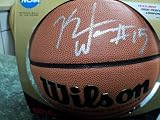 Connecticut Huskies Uconn Kemba Walker Signed Wilson Ncaa Basketball Coa & Tamper Proof Hologram