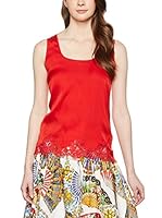 ZZ_Dolce & Gabbana Top Seda (Rojo)