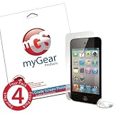 myGear Products Clear LifeGuard Screen Protectors for iPod Touch 4G (4 Pack)