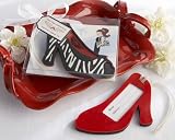 “First Class Fashionista” High Heel Luggage Tag – Baby Shower Gifts & Wedding Favors
