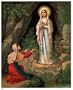 Frau Von Lourdes Poster Print