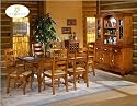 Home Elegance 1354-50 Rancho Collection Hutch and Buffet Pine Finish Free Shipping